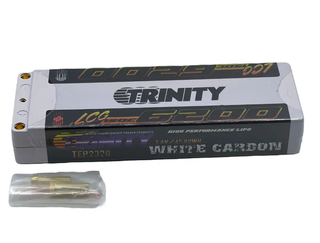 Tep2320 6200Mah 7.4V 150C White Carbon Lcg Stick Pack 1