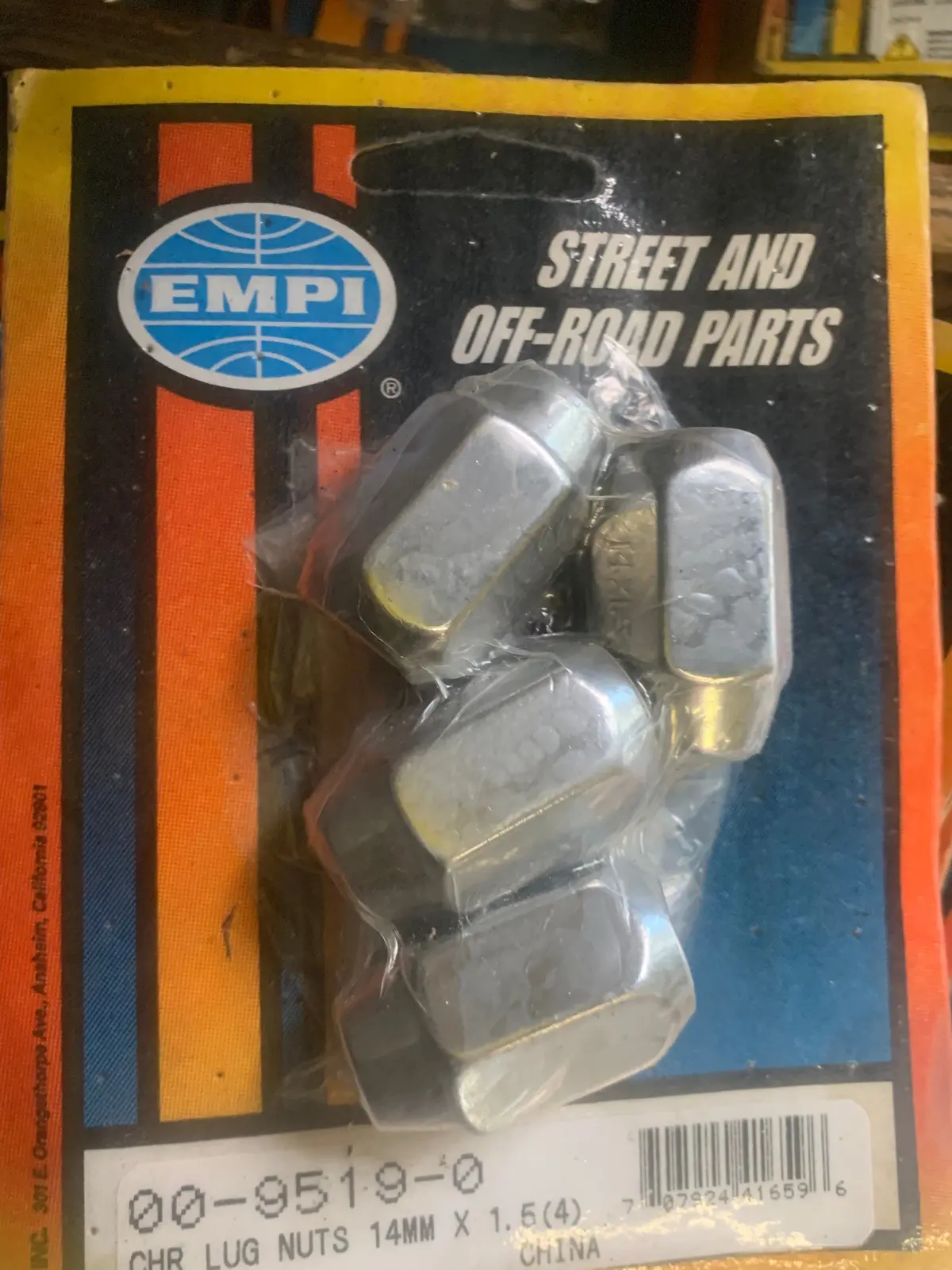 Chrome Wheel Nuts 14Mmx1.5 (X4) 1