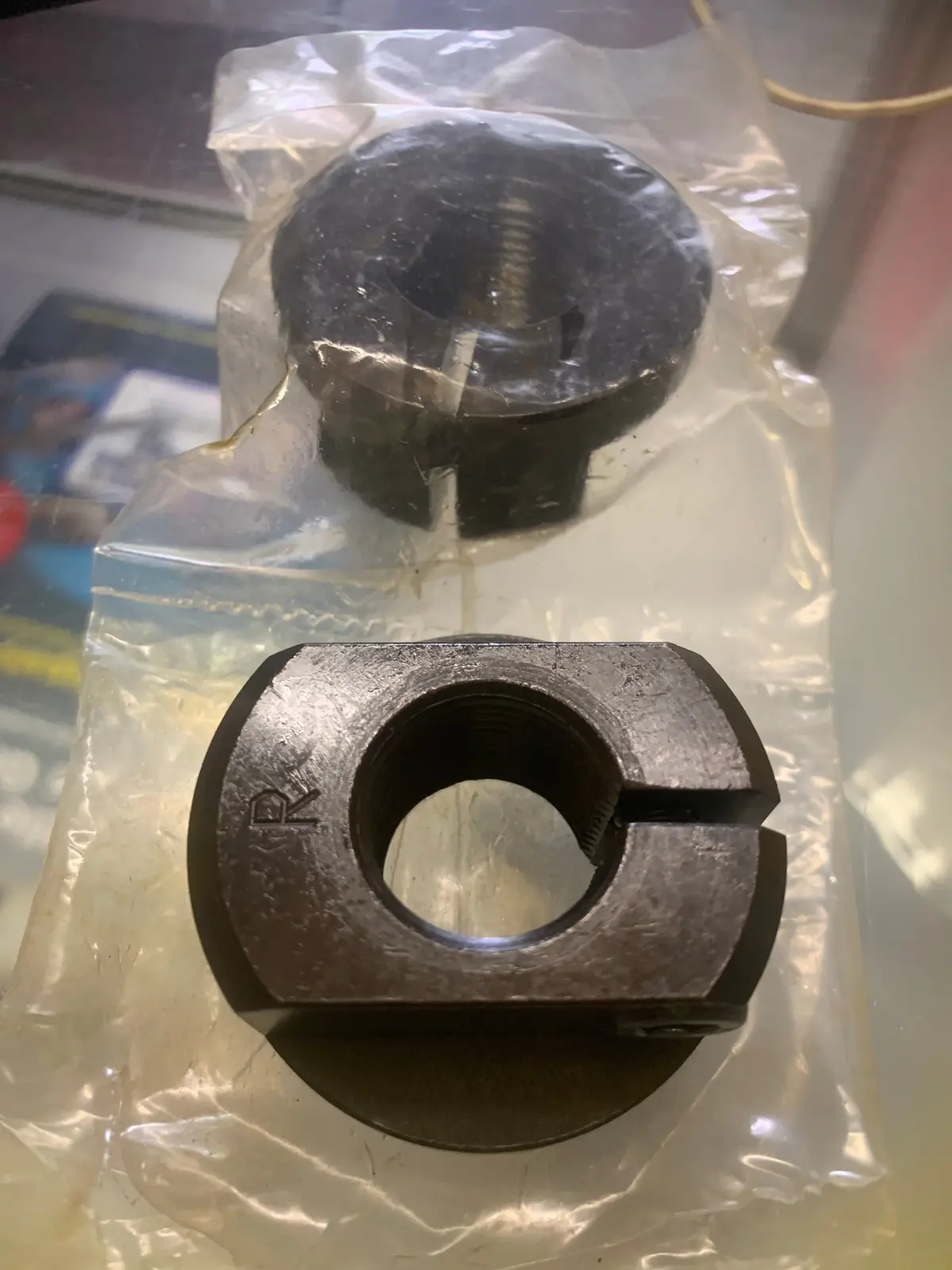 Front Ball Joint Spindle Locking Nut, Beetle/Ghia 1967-79 1