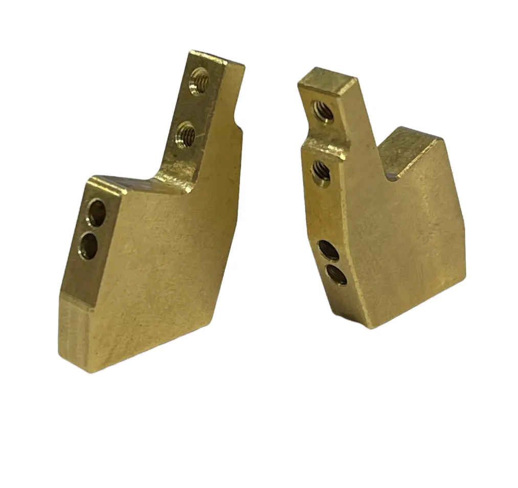 61331 20° Brass Castor Block (Pair) 1