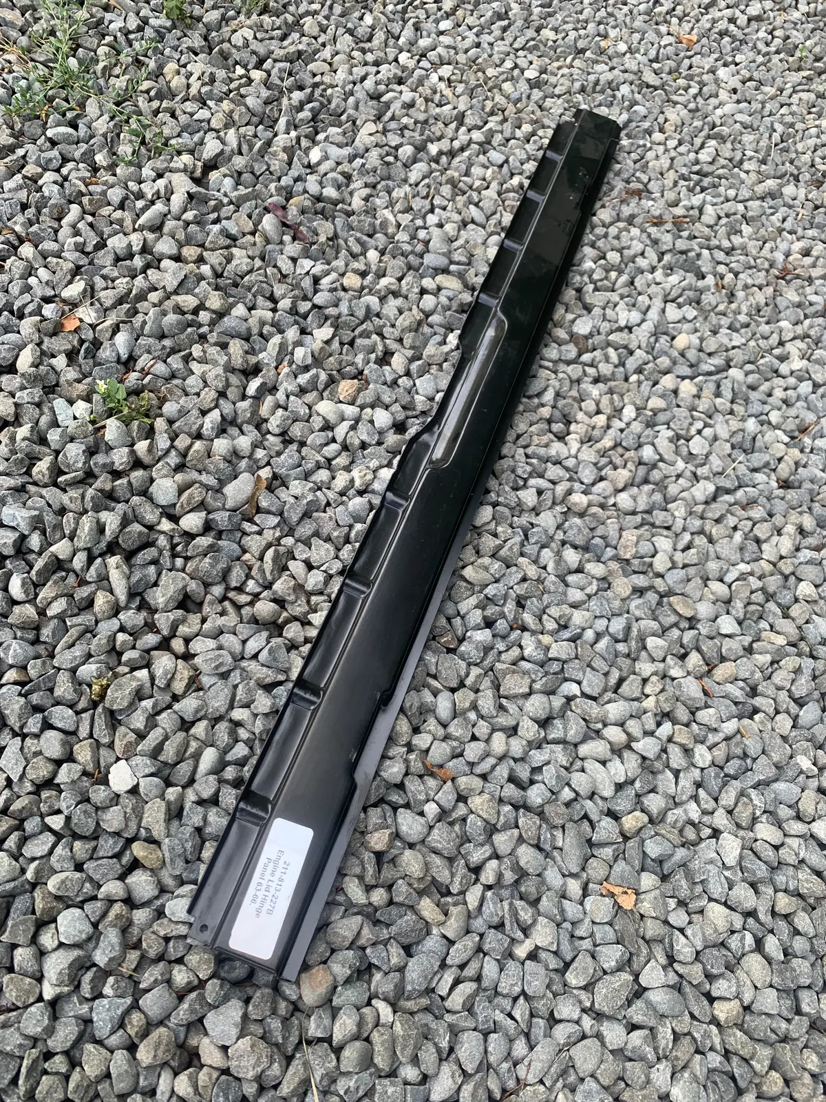 Engine Lid Hinge Panel, Kombi 1963-66 1