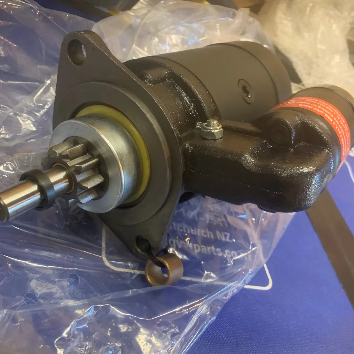 Starter Motor 6Volt, Re-Built 1