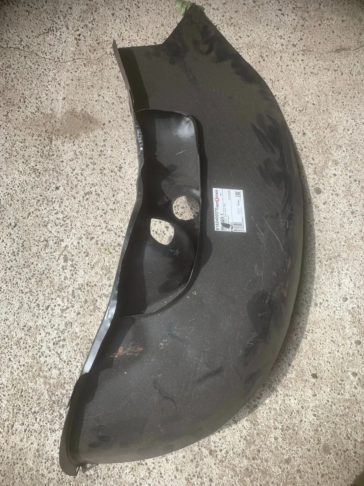 Rear Wheelhouse Section, Beetle 1967-85 1