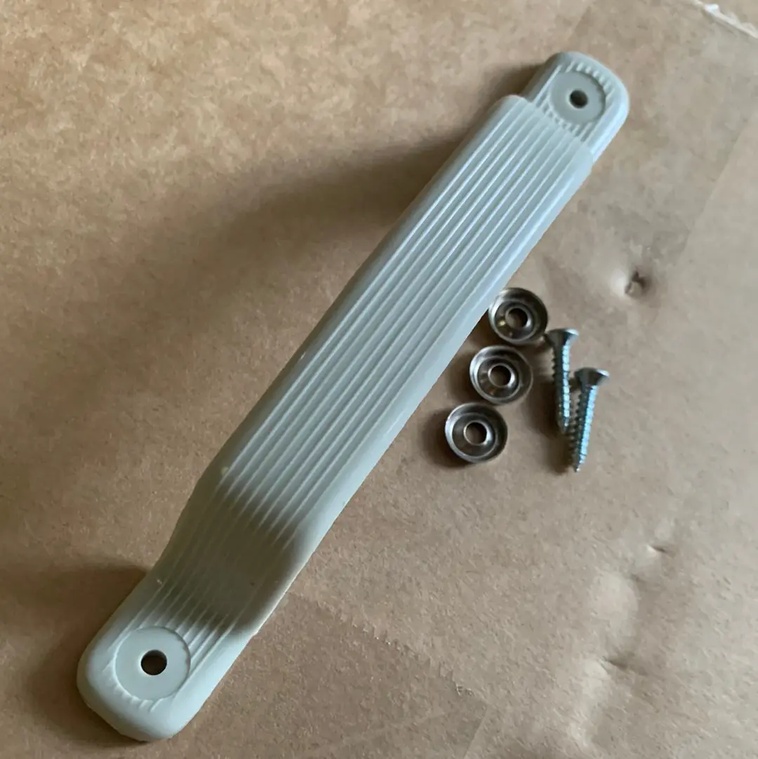 Door Pull Grab Handle, Grey Kombi 1
