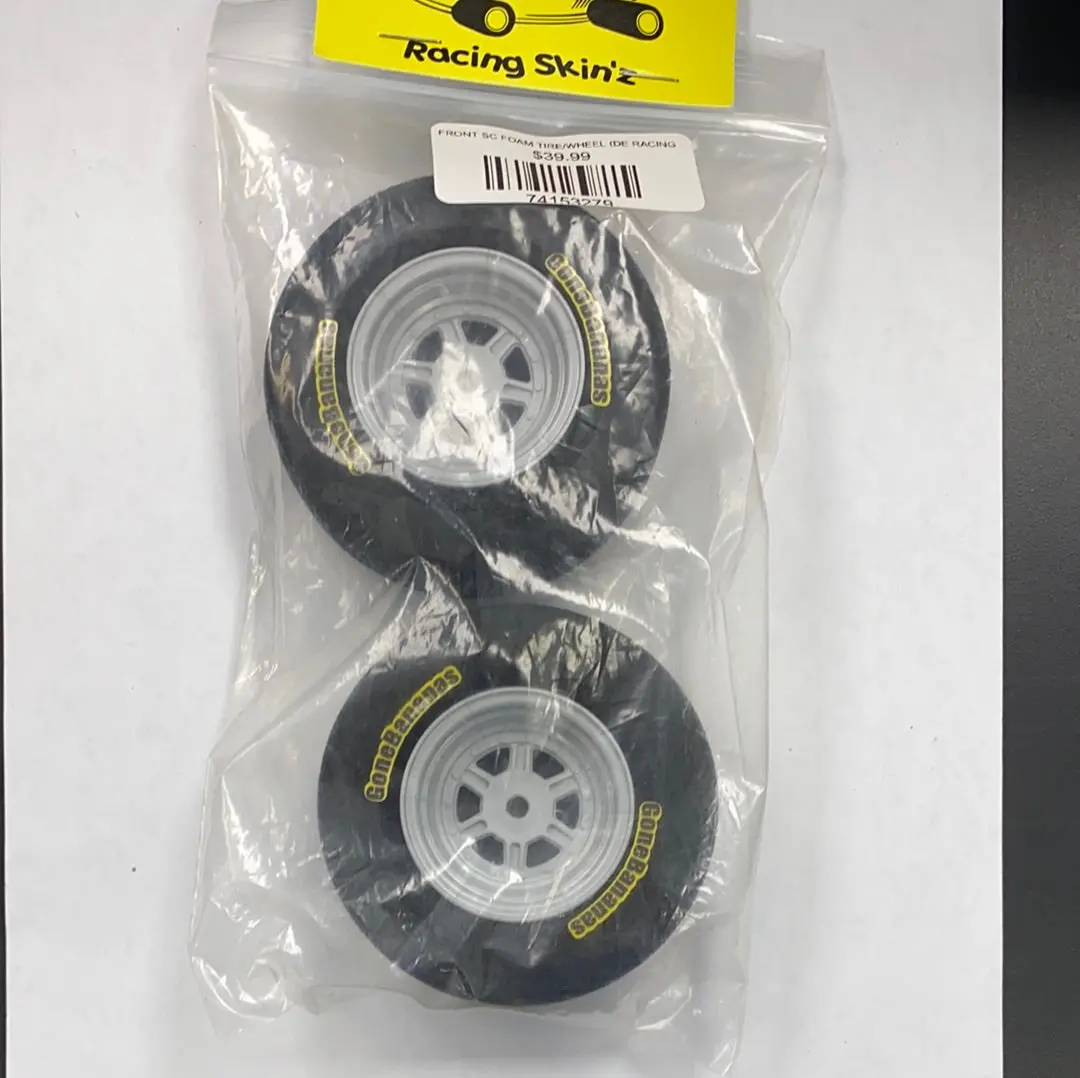 Front Sc Foam Tire/Wheel (De Racing) 1
