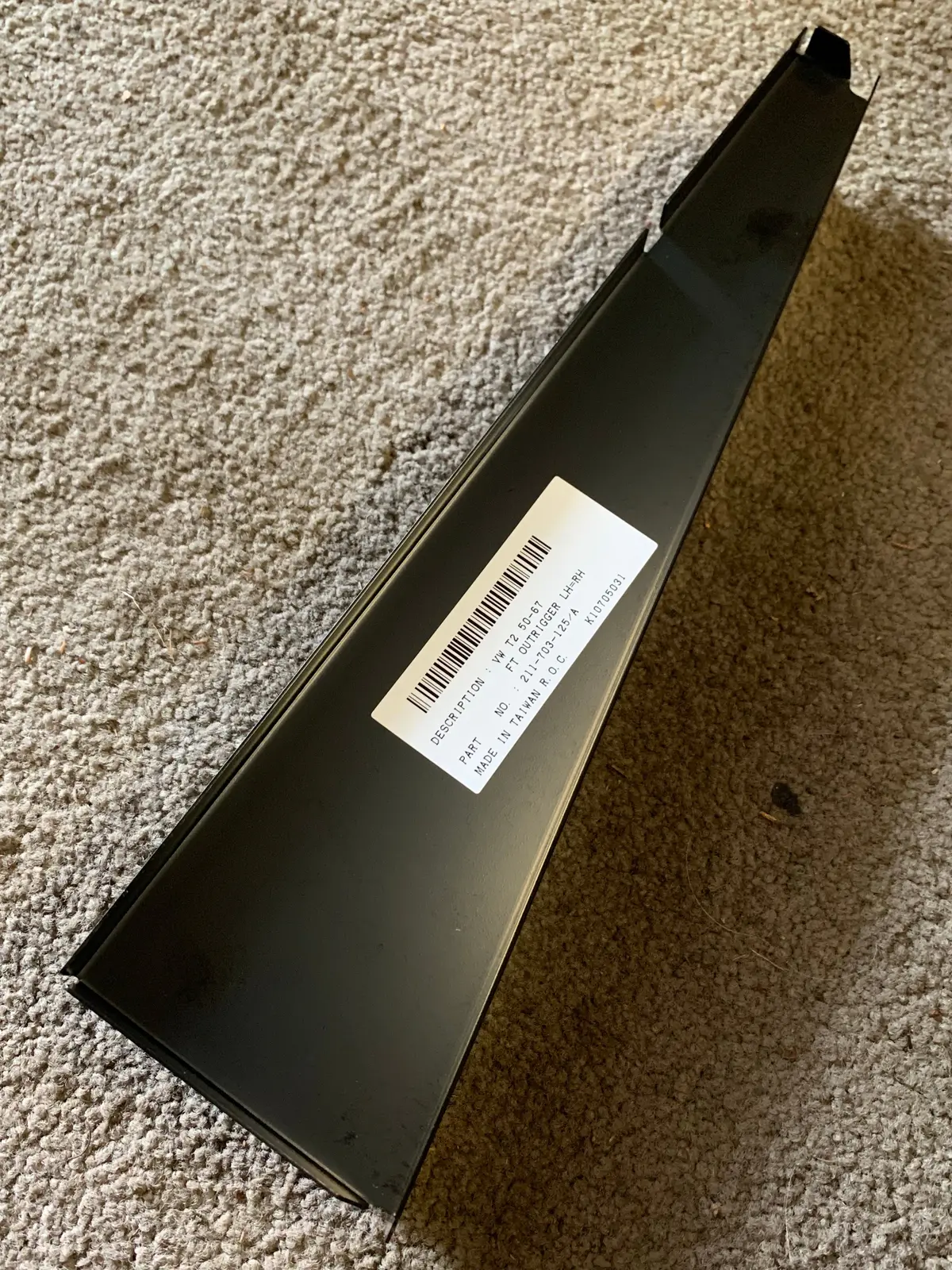 Front Outrigger, 1950-67 1