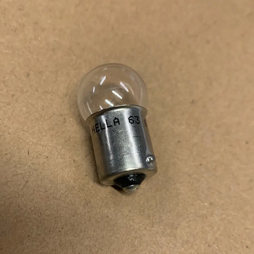 Number Plate Bulb, 6V 5W 1