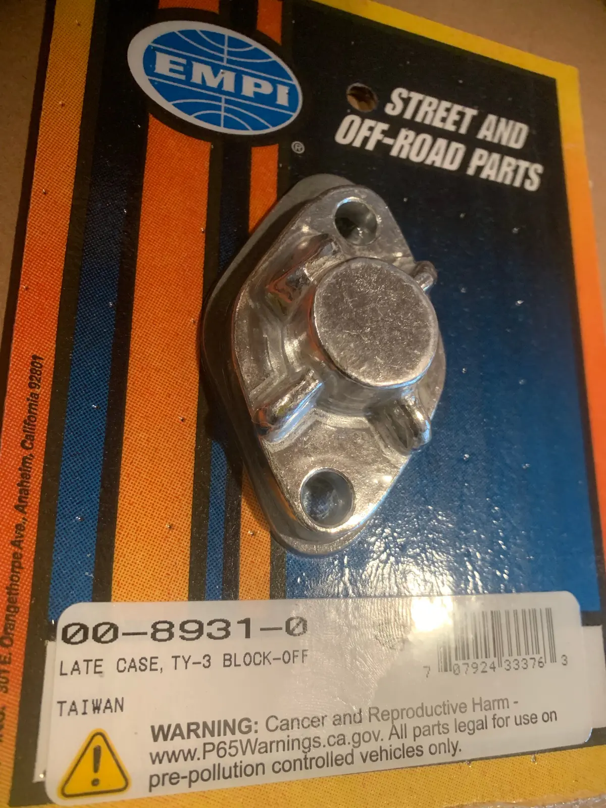 Block Off Kit, Type 3 1