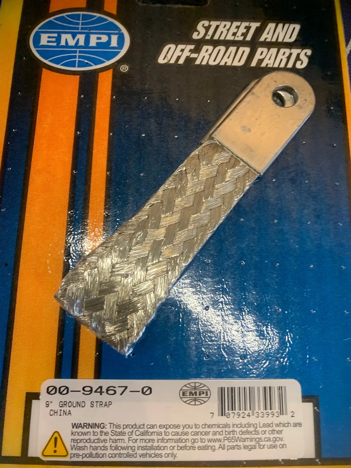 Ground Strap 9" 1