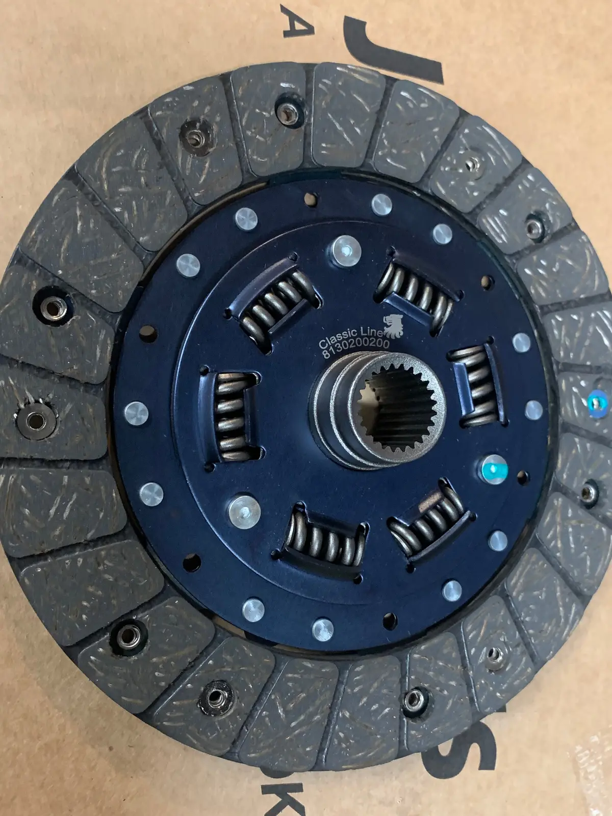 180Mm Clutch Disc, 1.1-1.6L 2