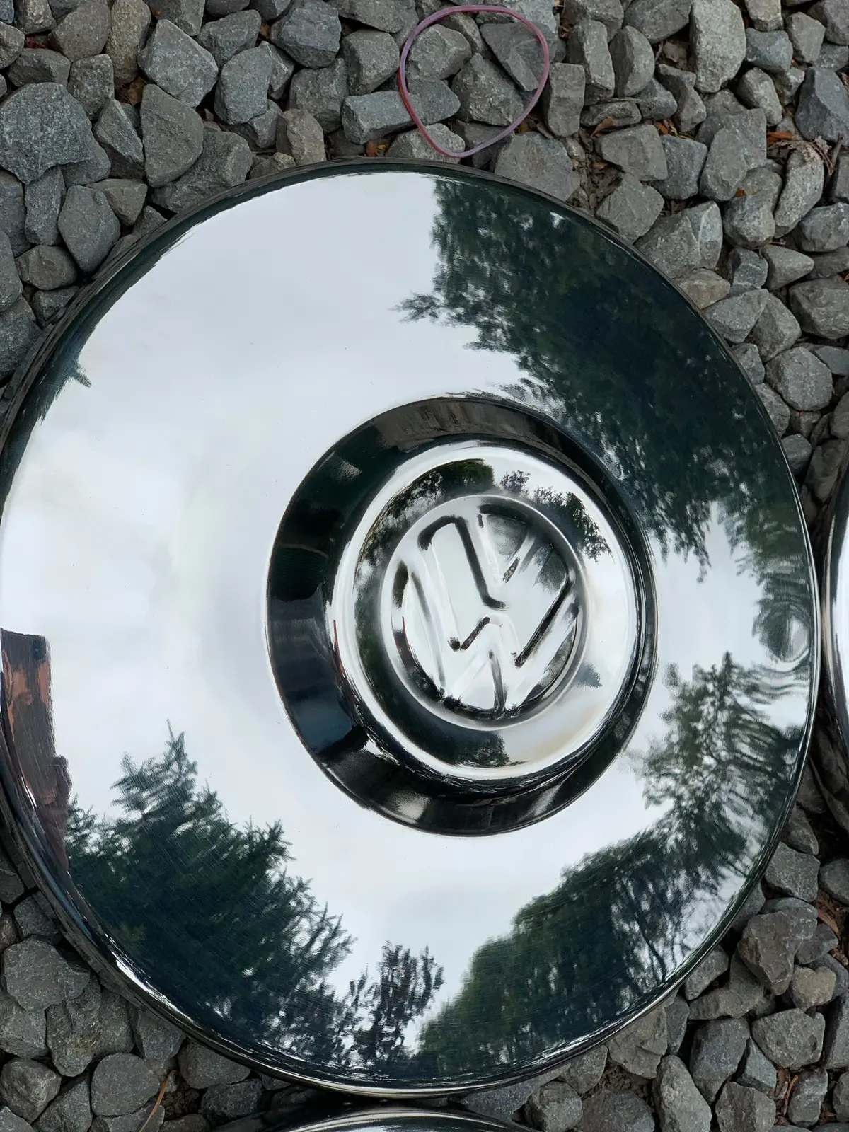 Hub Cap Stainless Steel,  Kombi Style 1