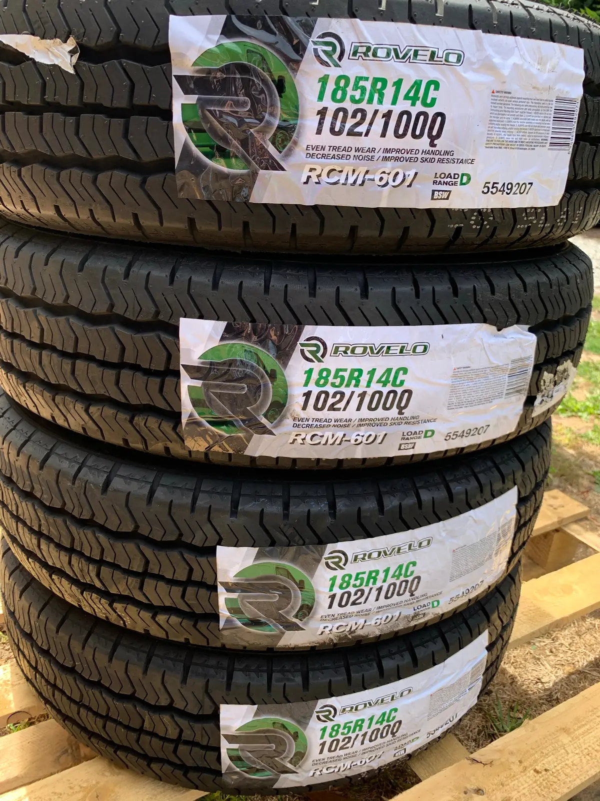Tyres 14" Set Of 4 Heavy Duty, Kombi 1