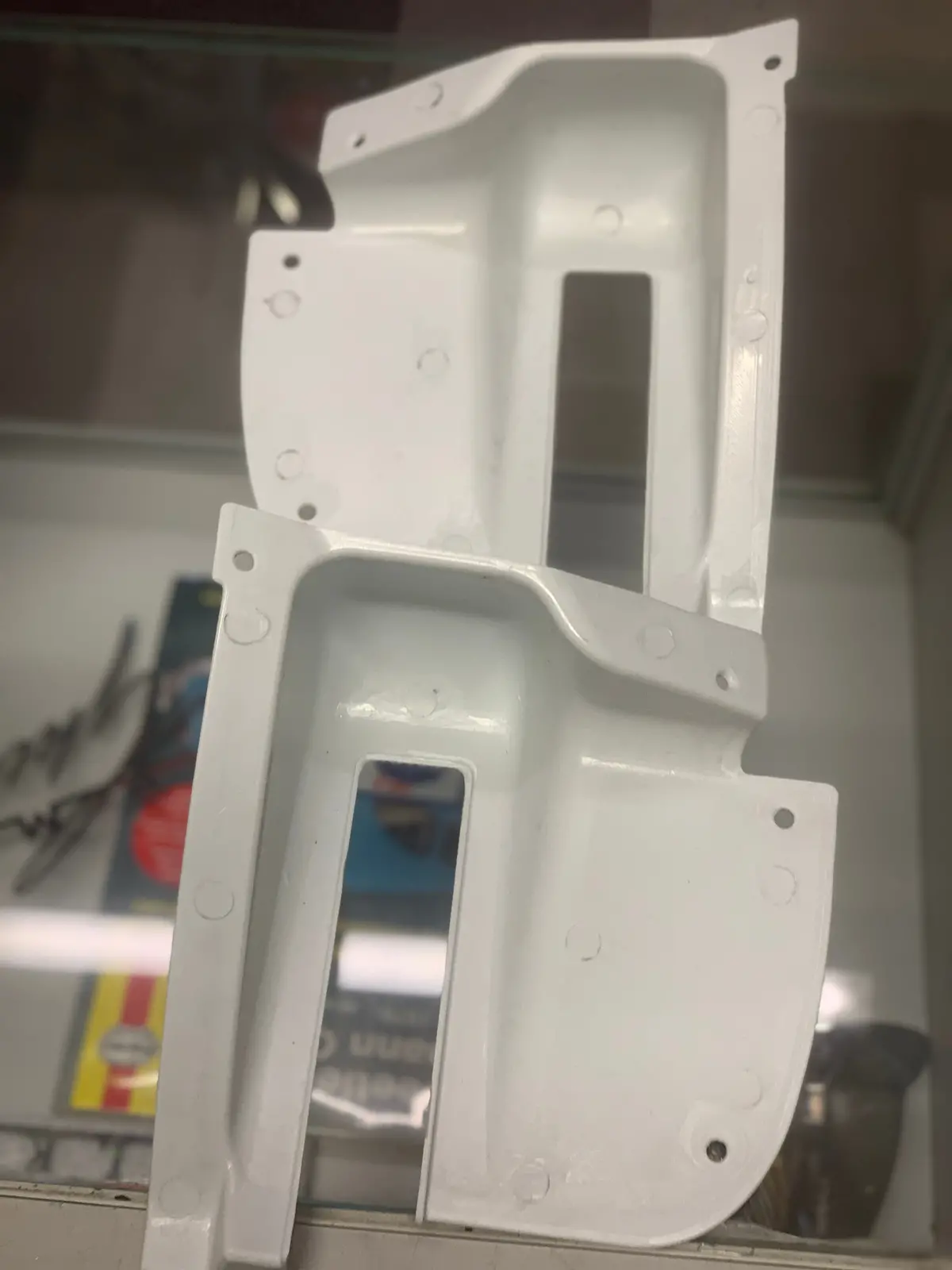 Tailgate Hinge Covers Pair, Kombi 1964-67 1
