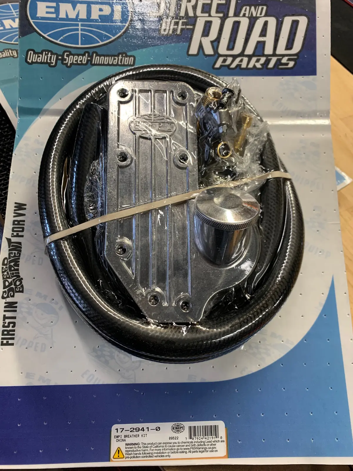 Oil Filler & Breather Box Kit 1