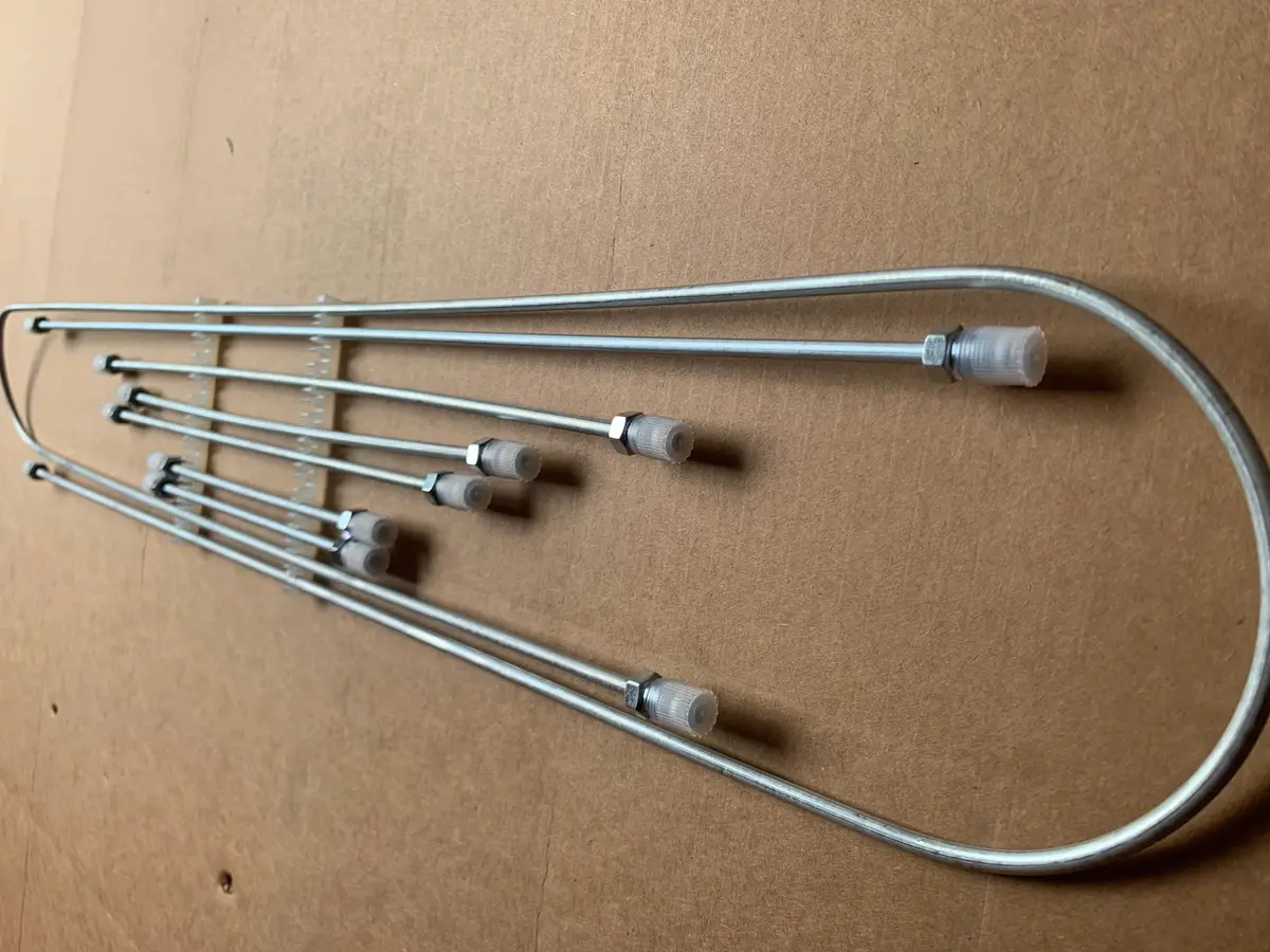 Brake Line Kit, Single Circut - Beetle 1955 To 1967 1