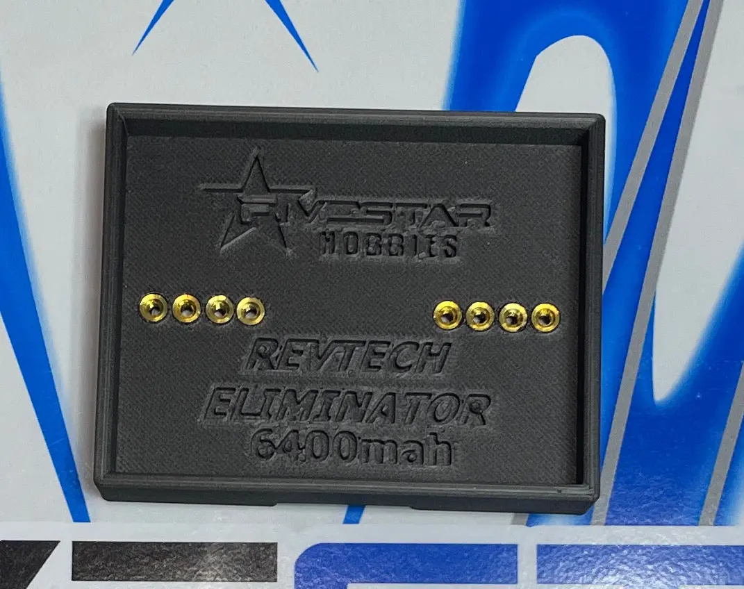 61166 Revtech 6400 Battery Box W/ Velcro Strap 1