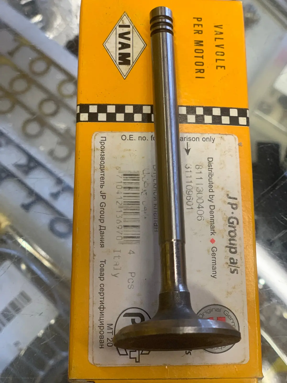 Inlet Valve, 1300-1600Cc 1