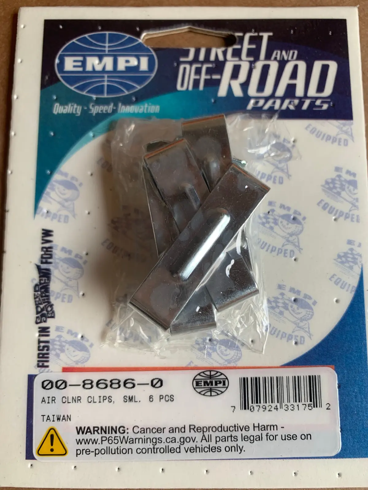 Air Cleaner Clips, Buggy 1