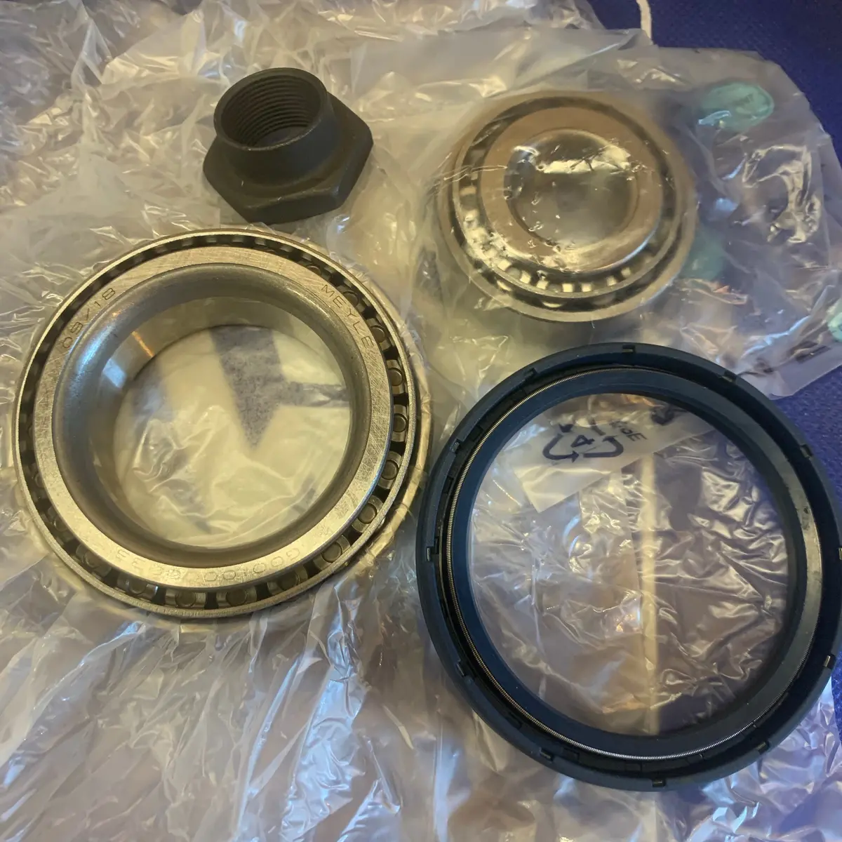 Front Wheel Bearing Kit, Type 25 1984-91 1