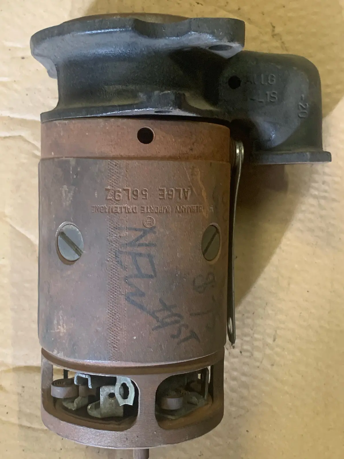 *Nos Starter Motor Housing, 12V Bosch 1
