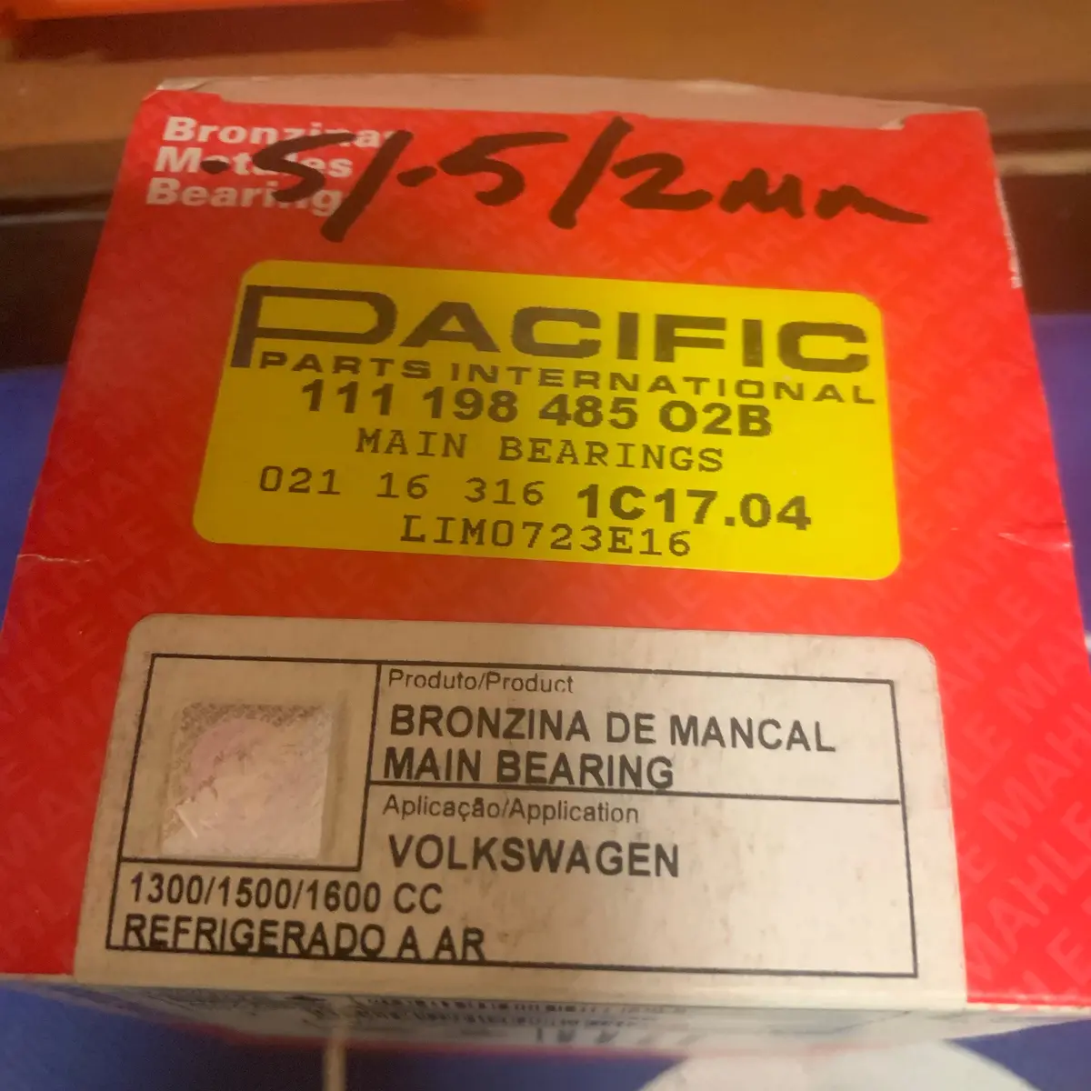 Main Bearings Cr 20 / C 40 /  T 80 1