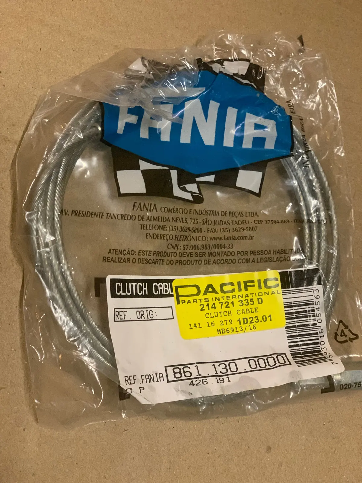 Clutch Cable, Rhd - Kombi 1969 To 1979 1