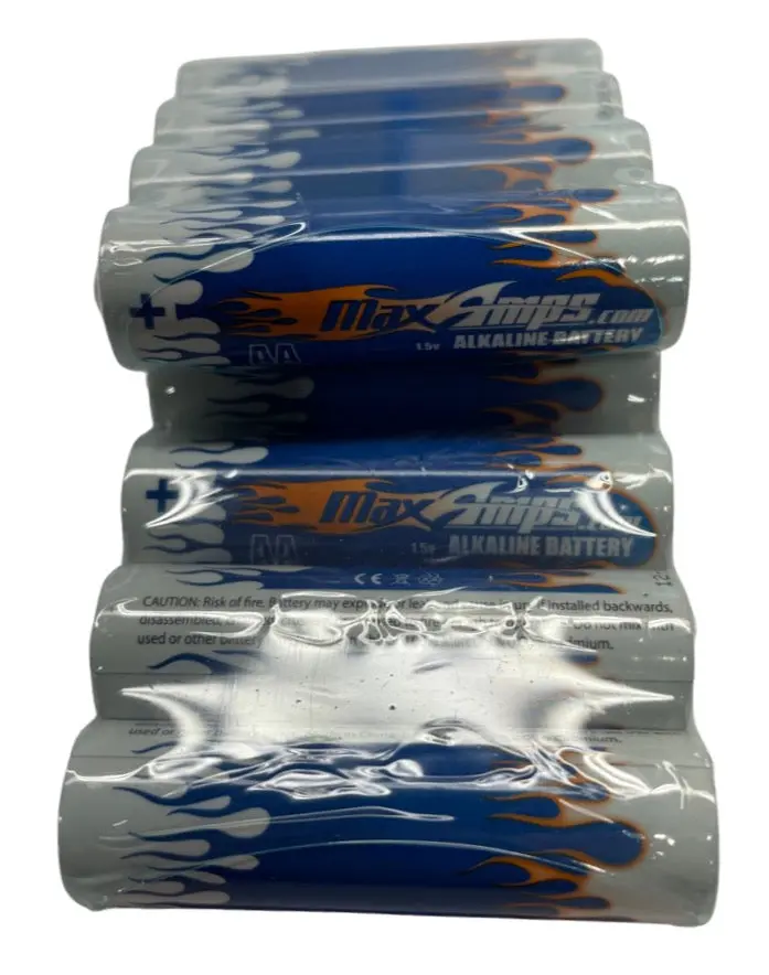 Maxamps Aa Alkaline Batteries (4) 1
