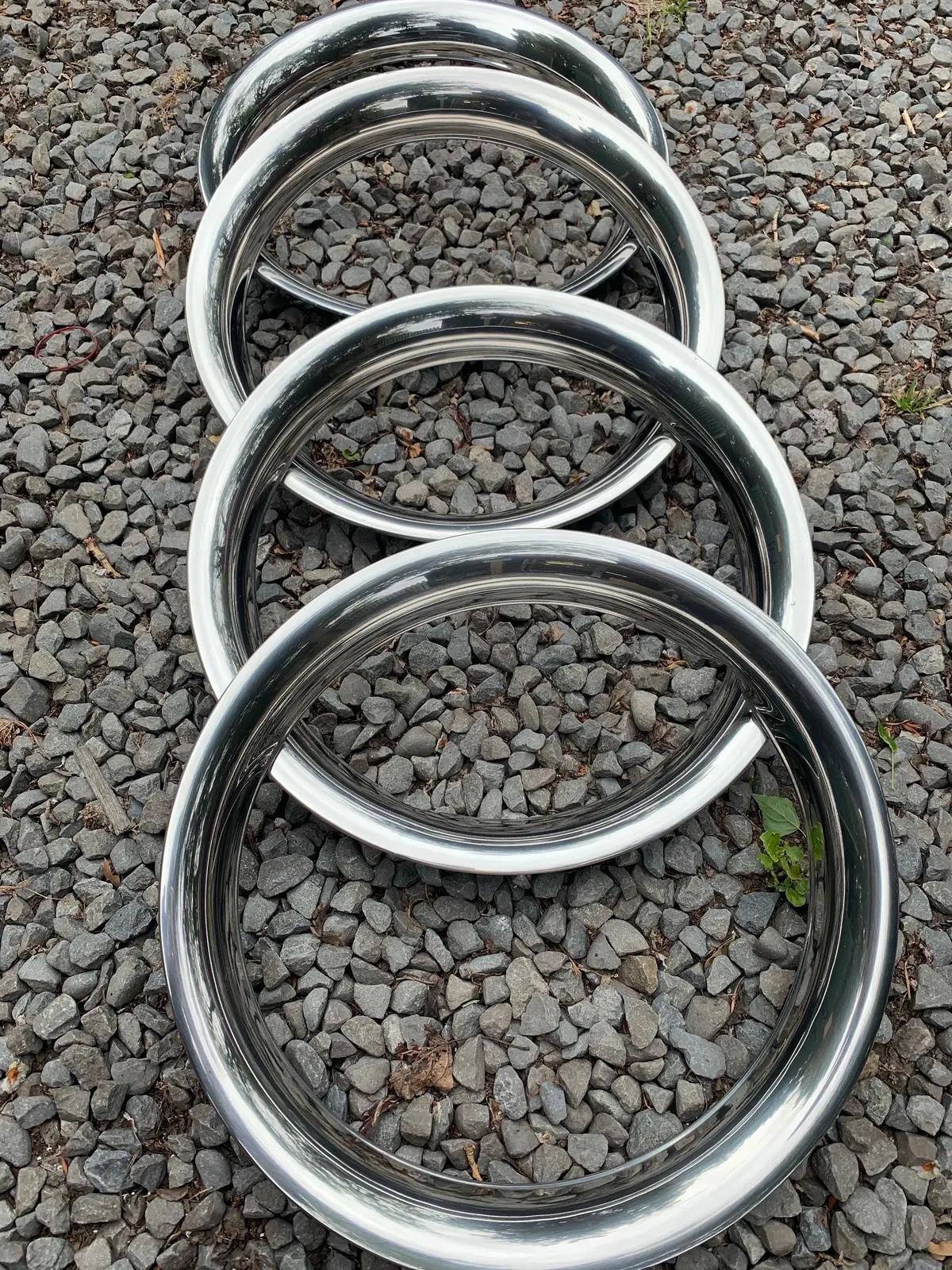 Wheel Bands 14" Stainless Steel 1