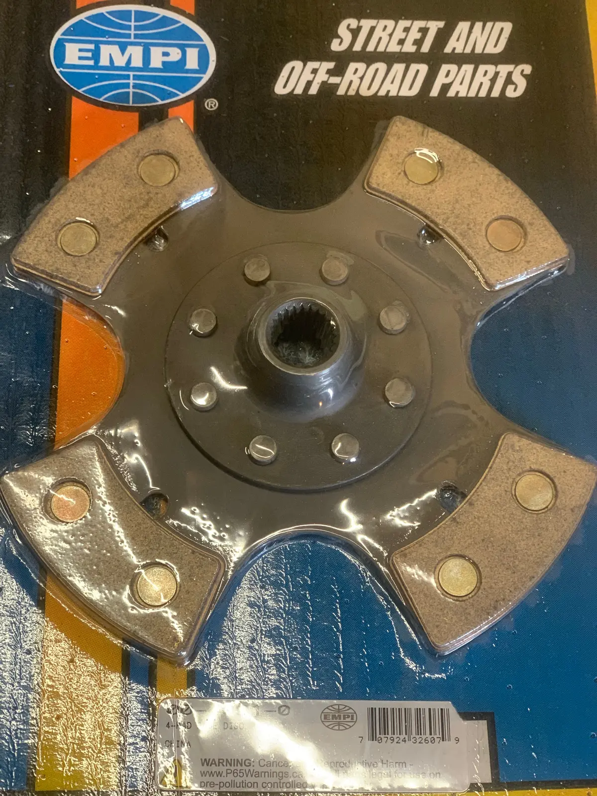 4-Puk Race Clutch Disc (200Mm) , Bug, Sand Rail, Baja 1