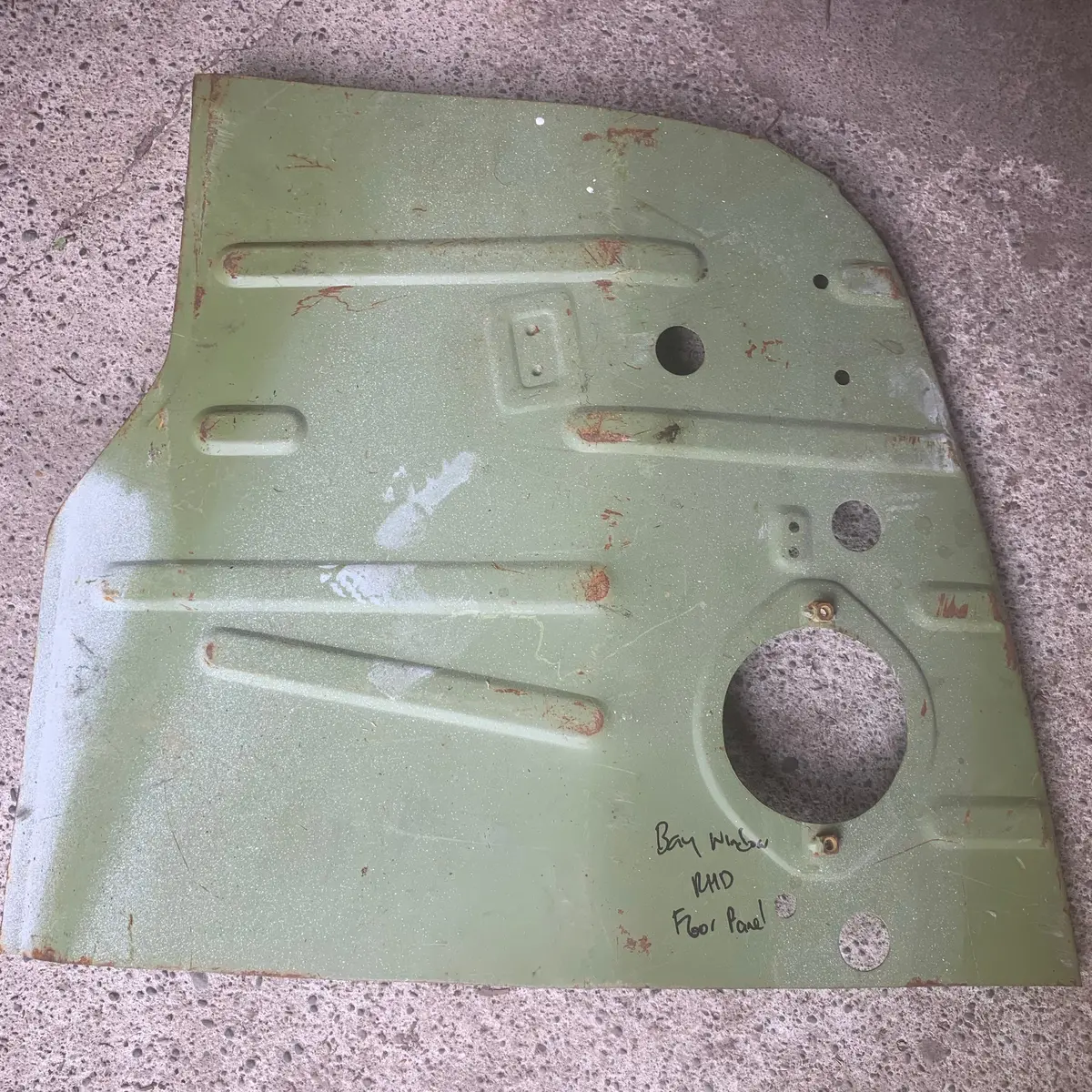 Floor Panel Rhd, T2 Bay 1