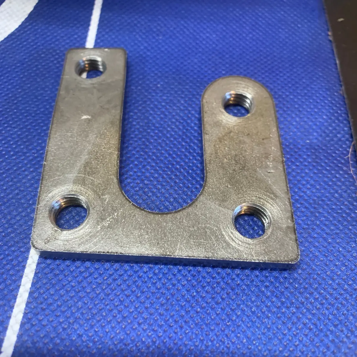 A-Post Door Pillar Bolt Plate, Beetle 1