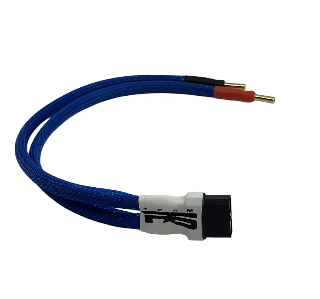 Drc1013 12" 10Awg Charge Lead W/ 5Star Logo Xt90-4Mm Bullet 1