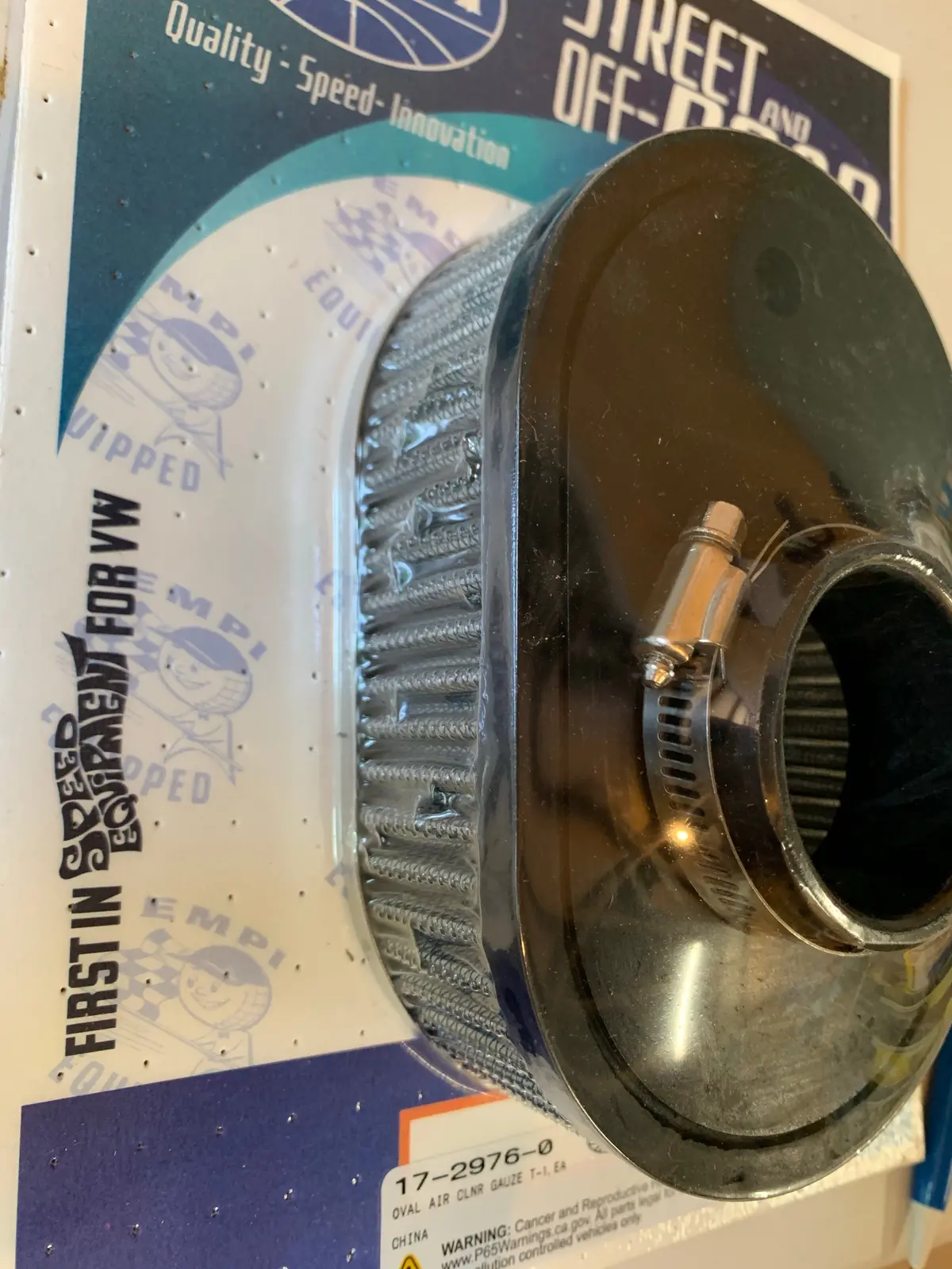 Air Filter, Oval - Beetle/Ghia/Kombi 1947 To 1986 1
