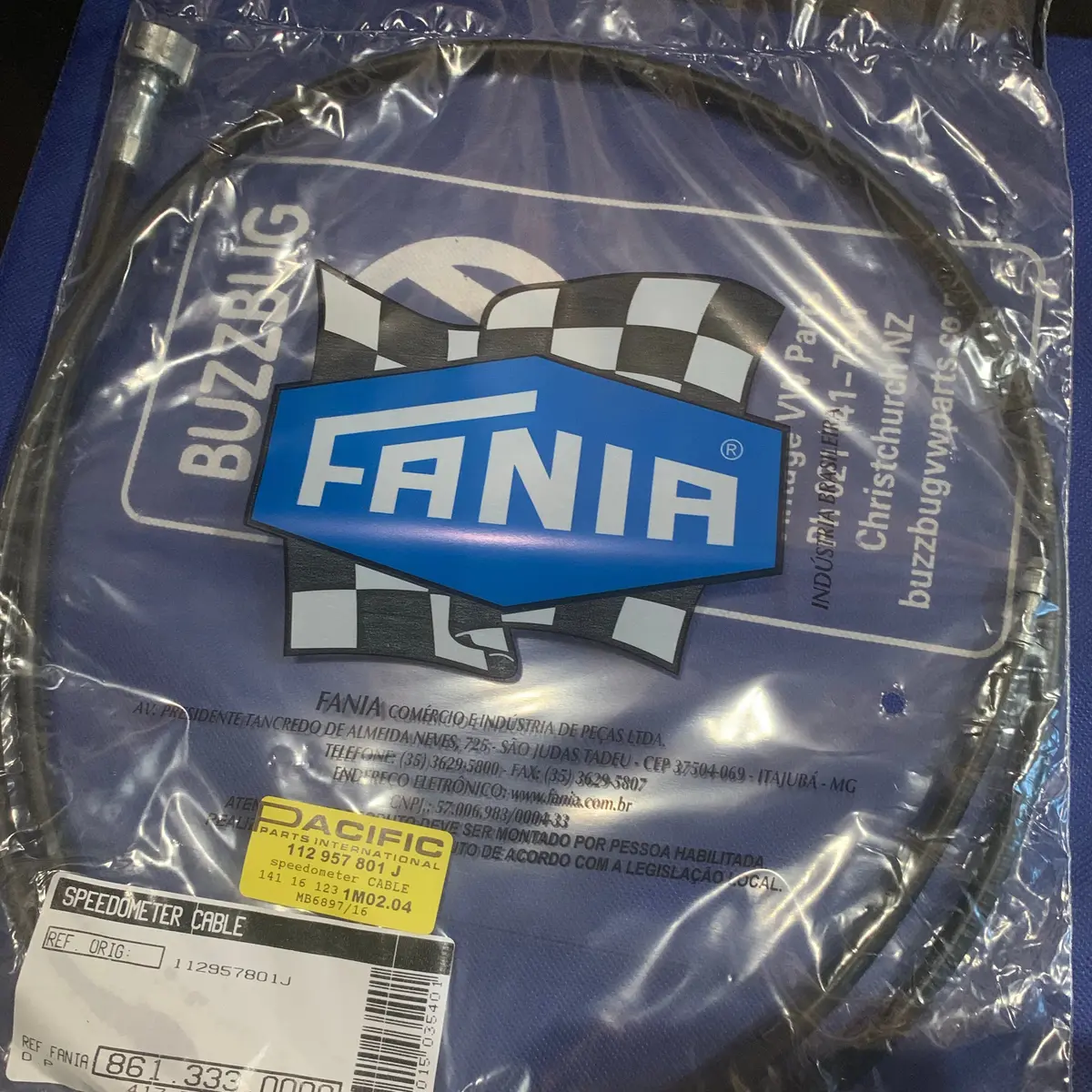 Speedo Cable Rhd Not For 1302/3 1