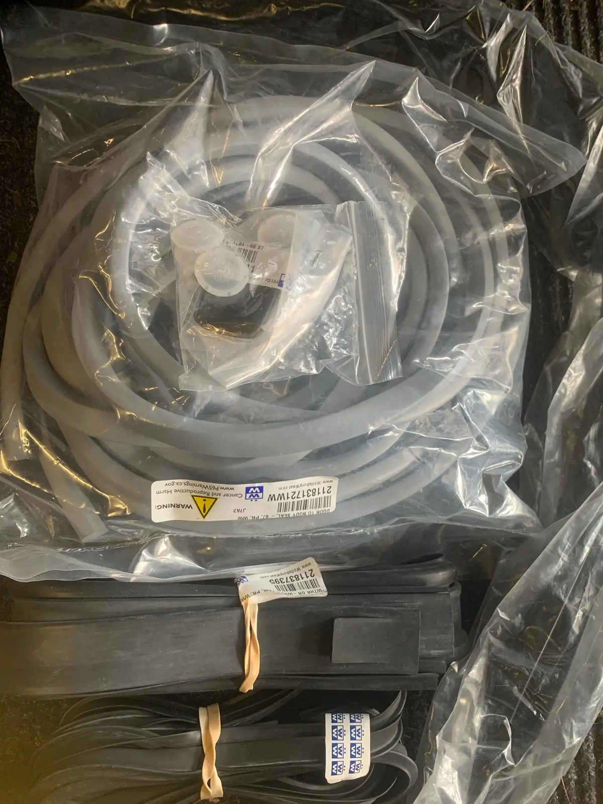 Window Seal Set, Kombi 1968-72 1
