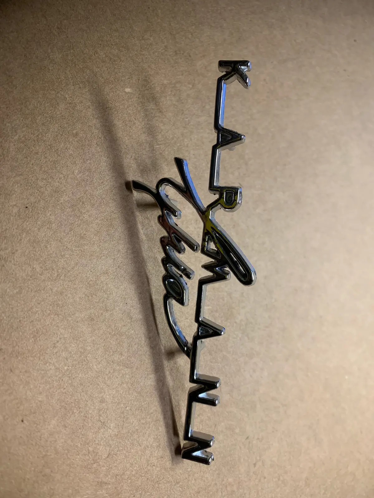 "Karmann Ghia" Dash Badge 1