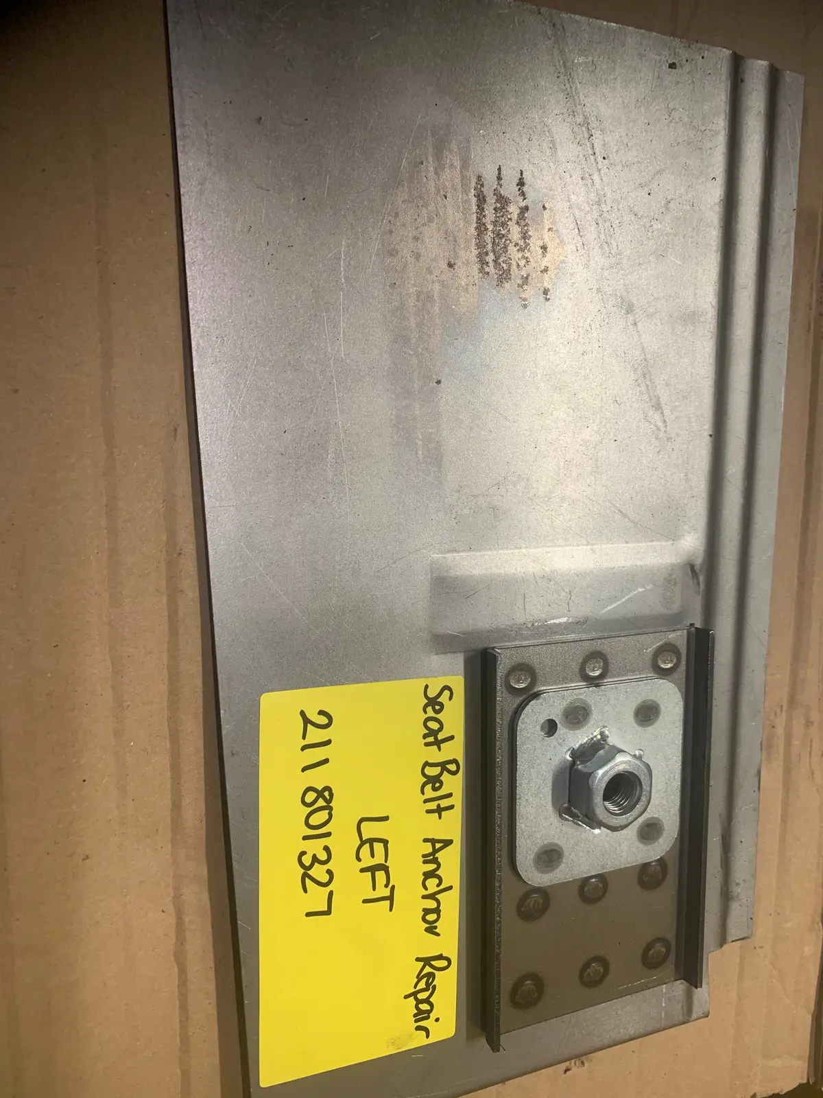 Seat Belt Anchor Repair Panel, Kombi 1968-79 1