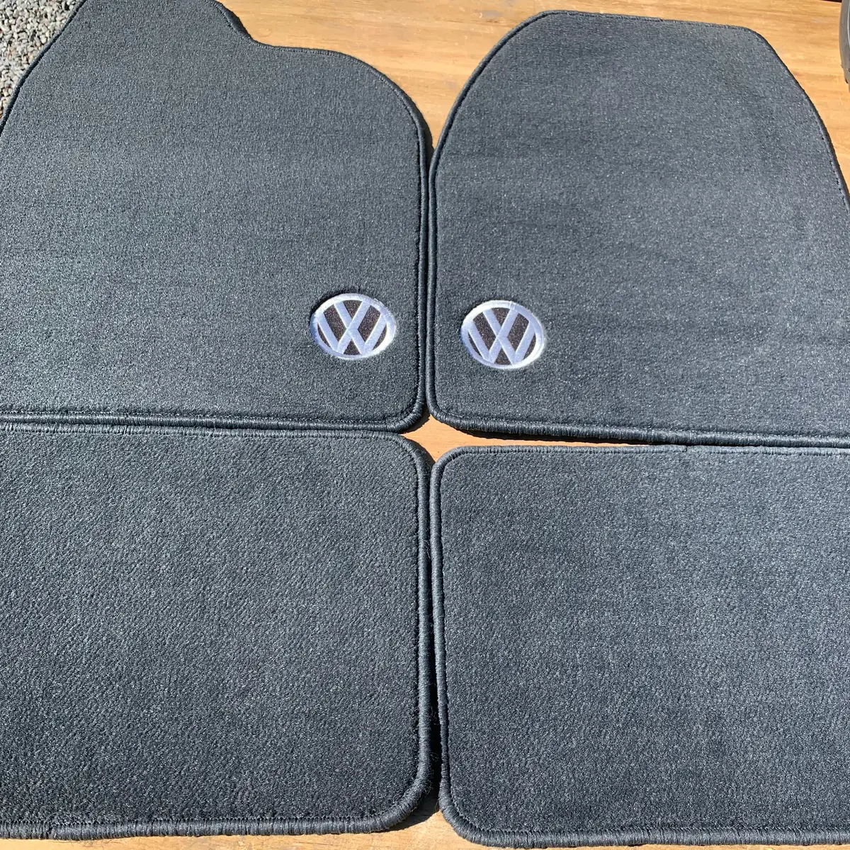 Floor Mats Rhd Vw, Black 1