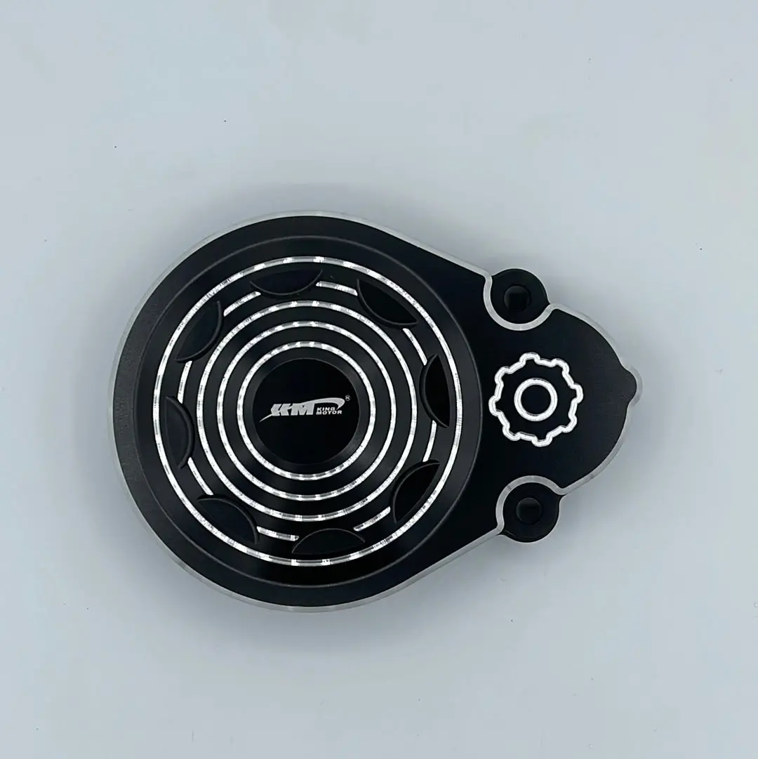 Km66044 Black Aluminum Gear Cover 1