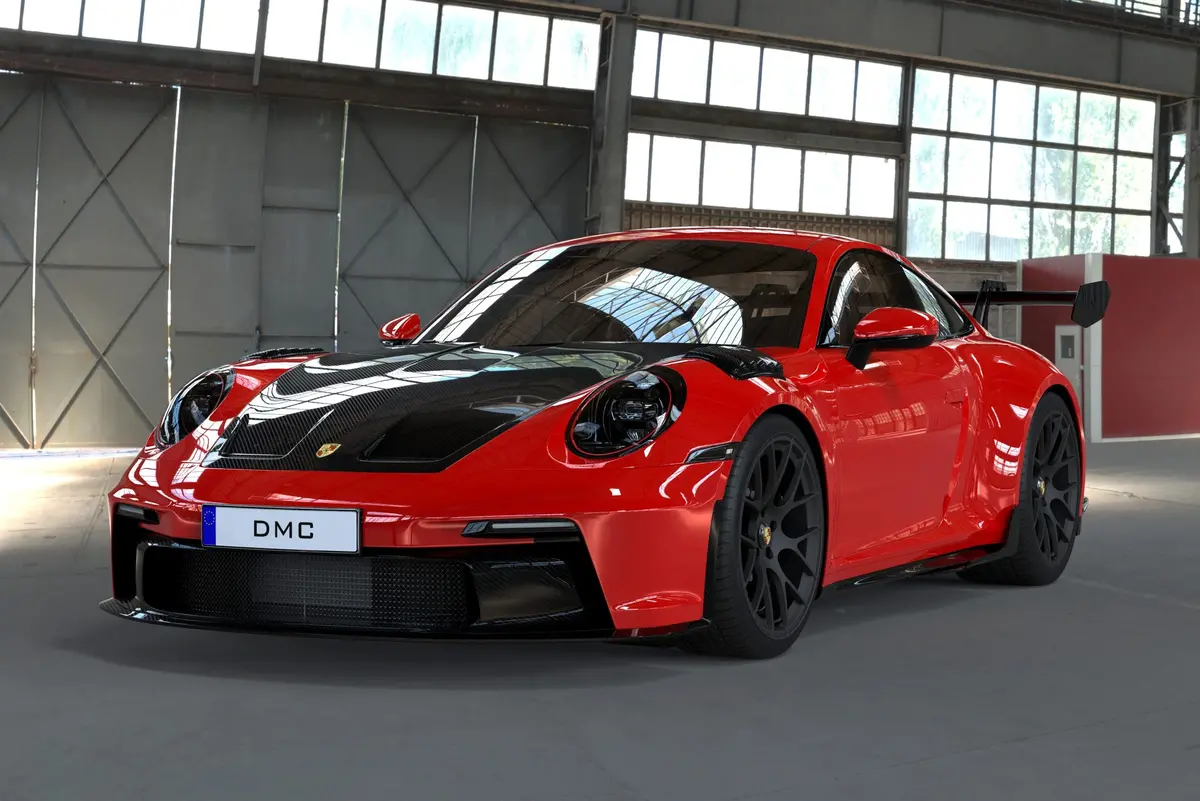 Dmc Porsche 992 911: Rs Vented Front Fenders With Louvres : Forged Carbon Fiber : Replacement Gt3rs : Fits The Oem Gt3 1