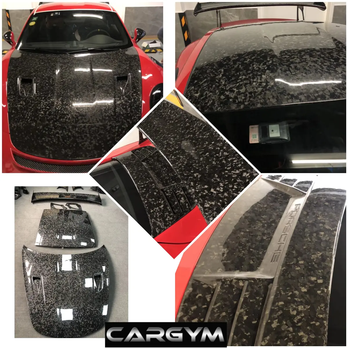 Forged Carbon Body Kit For Porsche 911 991 1