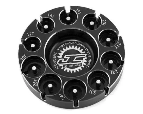 2586-2 Pinion Puck - Modified Range, 17-26T, 48P (Black) 1