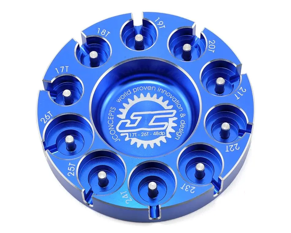 2586-1 Pinion Puck - Modified Range, 17-26T, 48P (Blue) 1