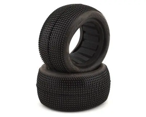 3133-02 Sprinter Green (Super Soft) Rear Buggy Dirt Tires 1