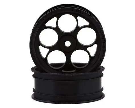 3407B Jconcepts Coil Street Eliminator 2.2" Front Drag Racing Wheels (Black) (2) W/12Mm Hex 1