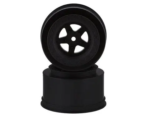3408B Jconcepts Starfish Mambo Street Eliminator Rear Drag Racing Wheels (Black) (2) W/12Mm Hex 1
