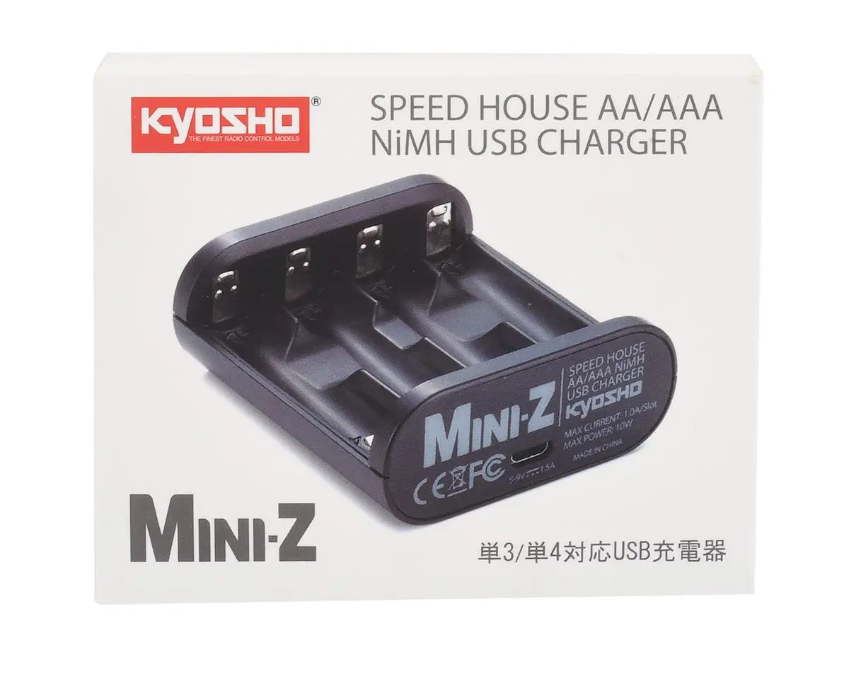 71999 Mini Z Speed House Aa/Aaa Nimh Usb Charger 1