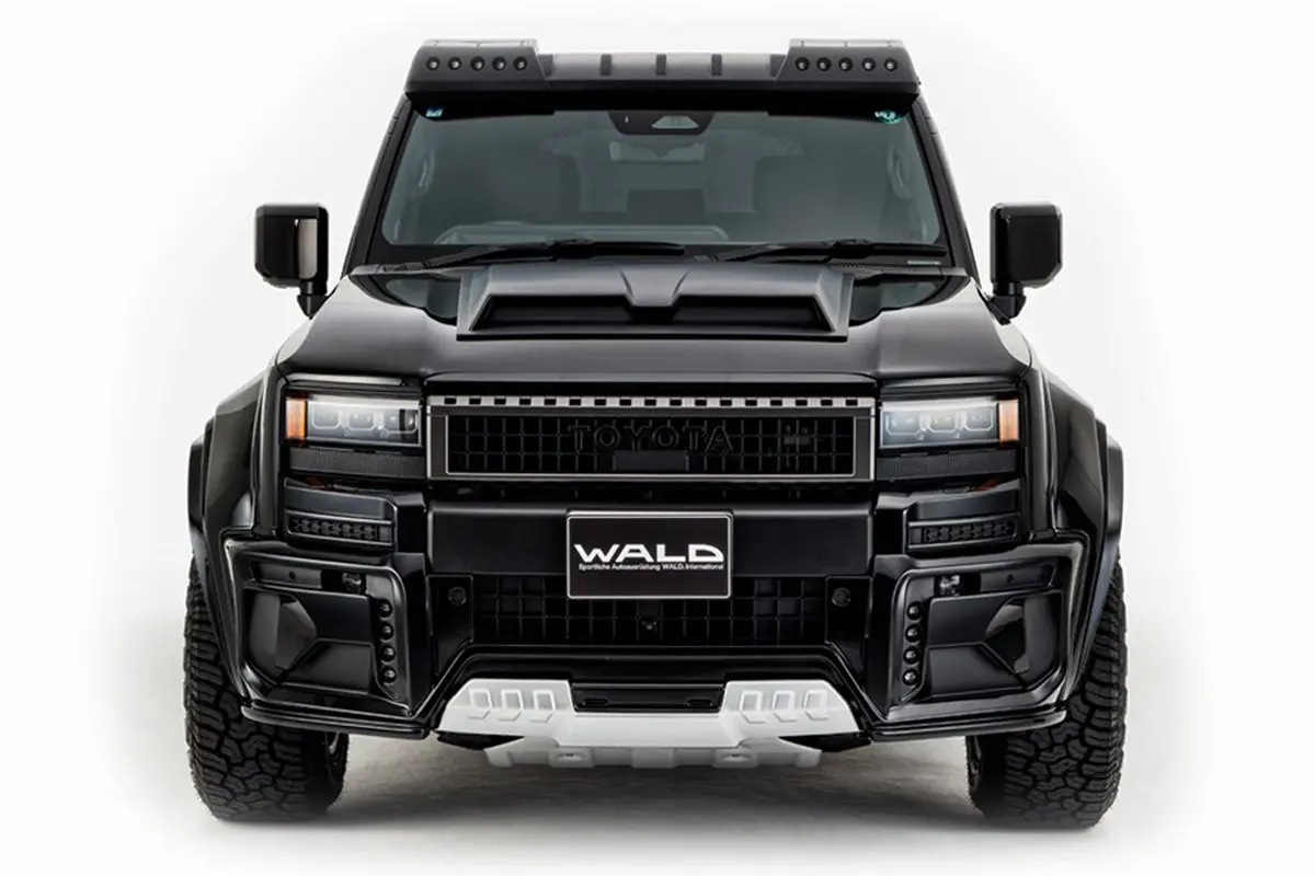 Wald Desert Line Black Bison Edition Aero Body Kit For Toyota Land Cruiser Lc250 2024+ 2