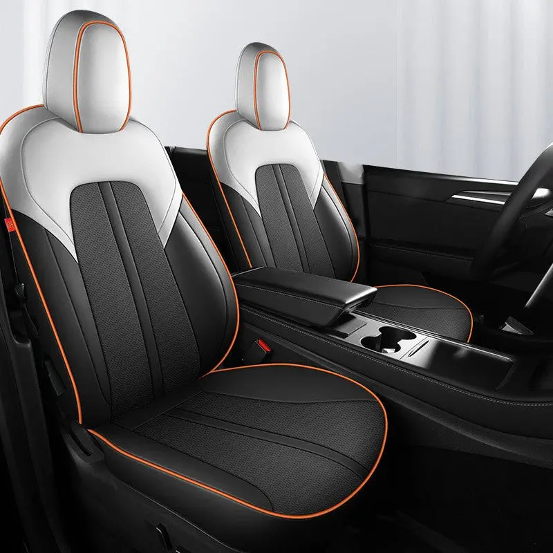Leather Seat Covers For Tesla Model Y 1