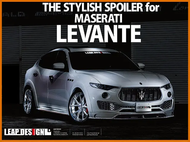 Leap-Design For Maserati Levante 1